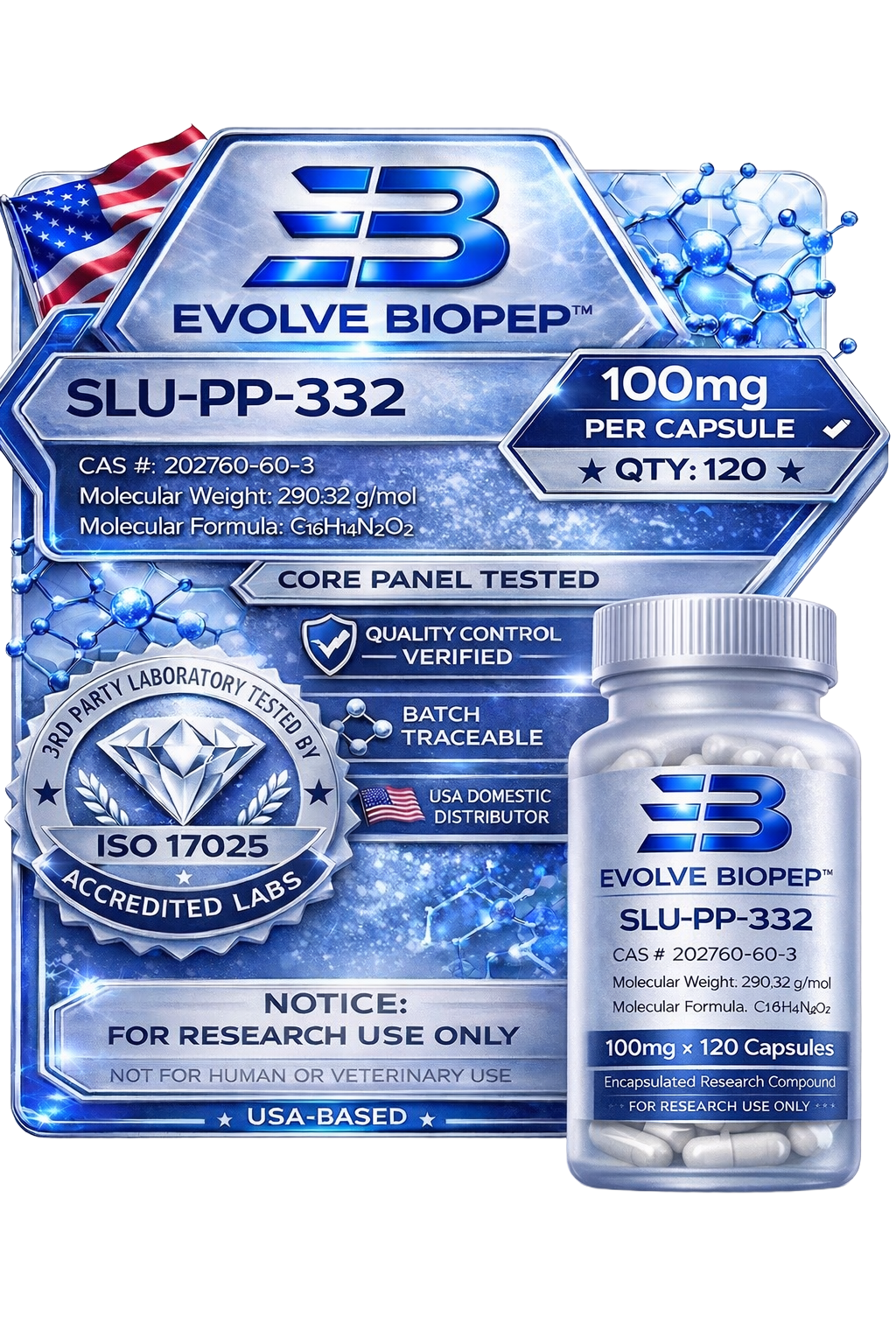 SLU-PP-332 100mg x120