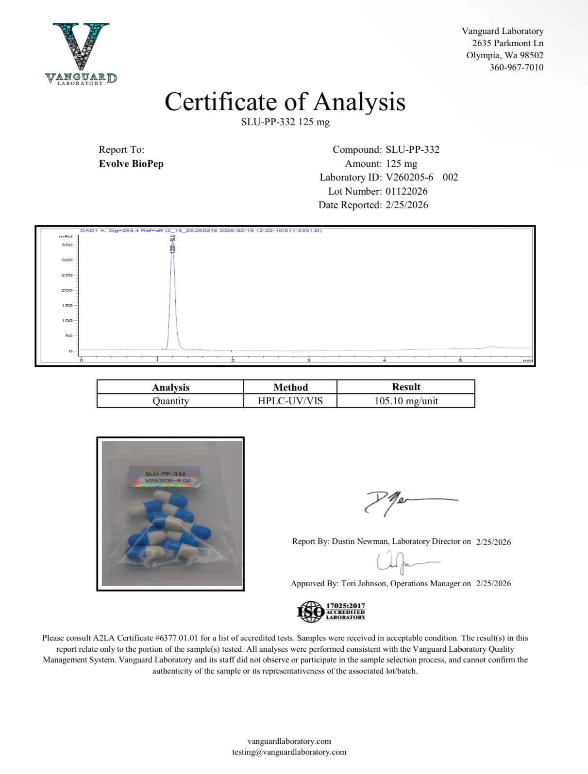 SLU-PP-332 100mg x120 - Image 2